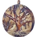 Tree Forest Woods Nature Landscape Round Trivet View2