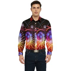 Physics Quantum Physics Particles Men s Long Sleeve  Shirt by Sarkoni