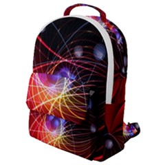 Physics Quantum Physics Particles Flap Pocket Backpack (small) by Sarkoni