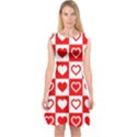 Background Card Checker Chequered Capsleeve Midi Dress View1
