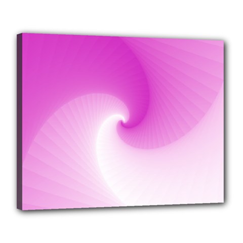 Abstract Spiral Pattern Background Canvas 20  X 16  (stretched)