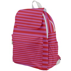 Stripes Striped Design Pattern Top Flap Backpack