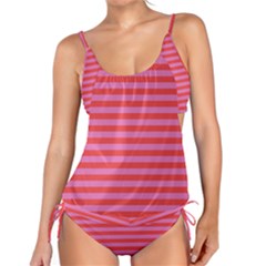 Stripes Striped Design Pattern Tankini Set