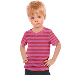 Stripes Striped Design Pattern Kids  Sports T-Shirt