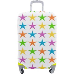 Star Pattern Design Decoration Luggage Cover (large)
