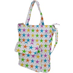 Star Pattern Design Decoration Shoulder Tote Bag by Apen