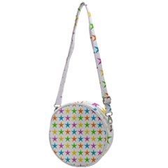 Star Pattern Design Decoration Crossbody Circle Bag by Apen