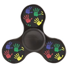 Ellipse Pattern Background Finger Spinner