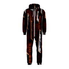 Abstract Architecture Building Business Hooded Jumpsuit (kids) by Amaryn4rt