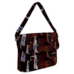 Abstract Architecture Building Business Buckle Messenger Bag