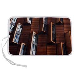 Abstract Architecture Building Business Pen Storage Case (S)