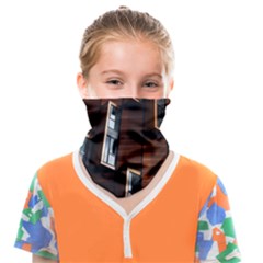 Abstract Architecture Building Business Face Covering Bandana (Kids)