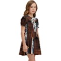 Abstract Architecture Building Business Kids  Sweet Collar Dress View2