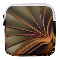Book Screen Climate Mood Range Mini Square Pouch by Amaryn4rt
