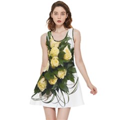 Bouquet Flowers Roses Decoration Inside Out Reversible Sleeveless Dress by Amaryn4rt