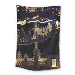 Christmas Advent Candle Arches Small Tapestry