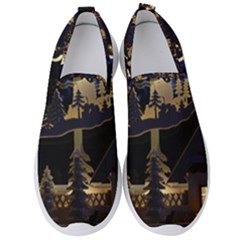 Christmas Advent Candle Arches Men s Slip On Sneakers by Amaryn4rt