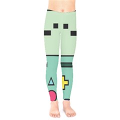 Adventure Time Beemo Bmo Illustration Cartoons Kids  Leggings