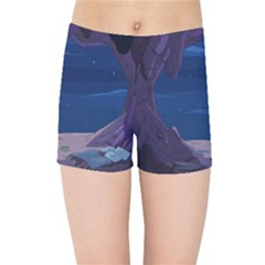 Cartoon Character Wallpapper Adventure Time Beauty In Nature Kids  Sports Shorts