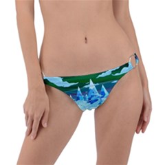 Frost Mountains Illustration Adventure Time Fantasy Art Landscape Ring Detail Bikini Bottoms by Sarkoni