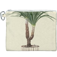 Tree Vector Art In A Flower Pot Canvas Cosmetic Bag (xxxl) by Sarkoni