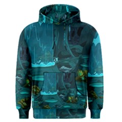 Waterfalls Wallpaper Adventure Time Men s Core Hoodie