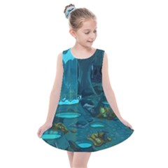 Waterfalls Wallpaper Adventure Time Kids  Summer Dress