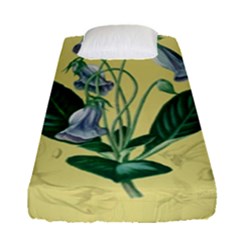 Botanical Plants Green Fitted Sheet (single Size)