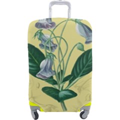 Botanical Plants Green Luggage Cover (large)