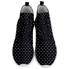 Black & White  Men s High Top Sneakers