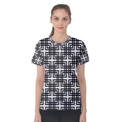 Pattern Vector Halftone Wallpaper Women s Cotton T-shirt
