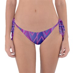 Geometric Background Abstract Reversible Bikini Bottoms by Pakjumat