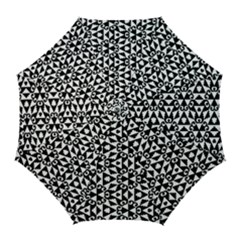 Geometric Tile Background Golf Umbrellas by Apen