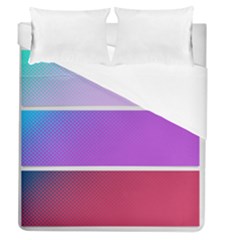 Pattern Banner Set Dot Abstract Duvet Cover (queen Size)