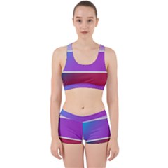 Pattern Banner Set Dot Abstract Work It Out Gym Set