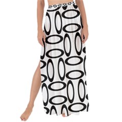 Ellipse Pattern Ellipse Dot Pattern Maxi Chiffon Tie-up Sarong