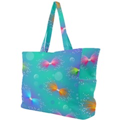 Non Seamless Pattern Blues Bright Simple Shoulder Bag
