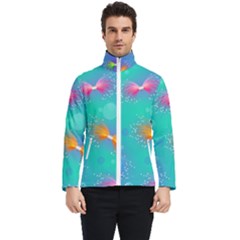 Non Seamless Pattern Blues Bright Men s Bomber Jacket