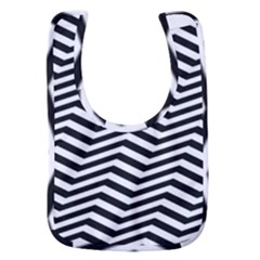 Zigzag Chevron Pattern Baby Bib by Dutashop