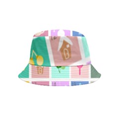 Christmas Wreath Advent Bucket Hat (kids) by Modalart