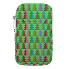 Christmas Background Paper Waist Pouch (large)