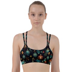 Christmas Ornaments Line Them Up Sports Bra