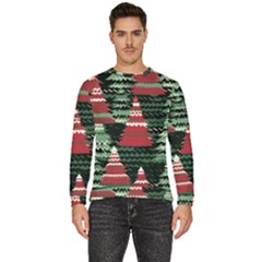 Christmas Trees Men s Fleece Sweatshirt