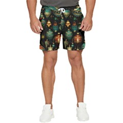 Christmas Ornaments Men s Runner Shorts