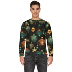 Christmas Ornaments Men s Fleece Sweatshirt