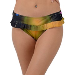 Technology System Frill Bikini Bottoms