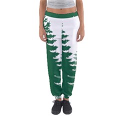 Pine Trees Spruce Tree Women s Jogger Sweatpants by Modalart