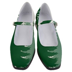 Pine Trees Spruce Tree Women s Mary Jane Shoes by Modalart