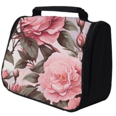 Rose Flower Seamless Full Print Travel Pouch (big) by Bedest