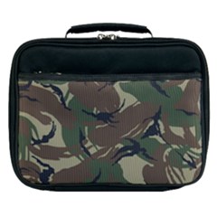 Camouflage Pattern Fabric Lunch Bag